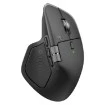 Picture of Logitech MX Master 4 wireless mouse in graphite gray.