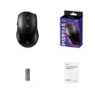 Picture of CUDY MS9945 wireless mouse in black color.