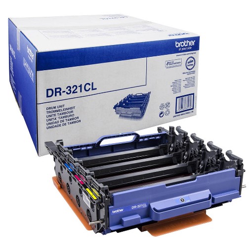 Изображение Оригинальный набор из 4 барабанов Brother DR321CL.