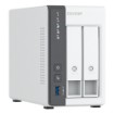Изображение NAS сервер QNAP TS-216G 4G Quad-Core белого цвета.
