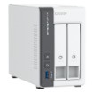 Изображение NAS сервер QNAP TS-216G 4G Quad-Core белого цвета.
