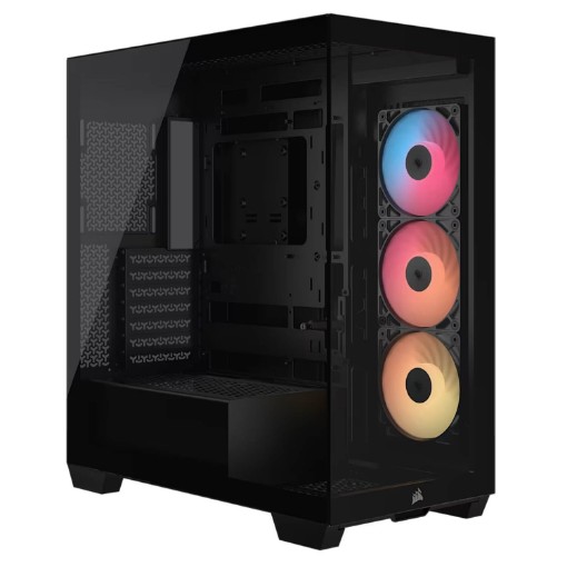 Изображение Корпус компьютера Corsair 3500X RS-R ARGB черного цвета.