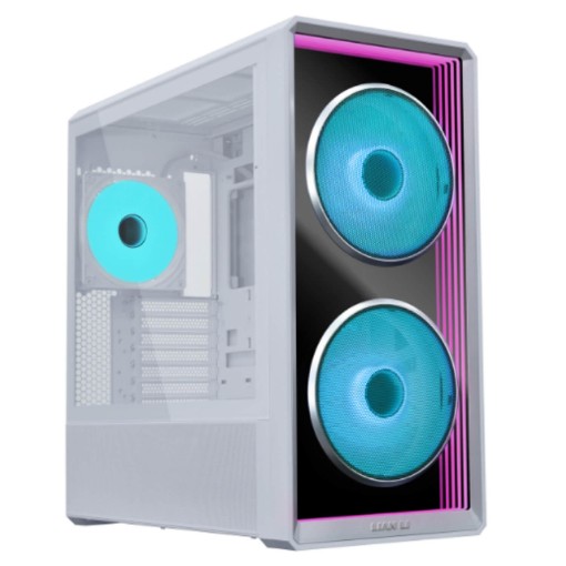 תמונה של מארז מחשב Lian-Li Lancool 217 Infinity בצבע לבן