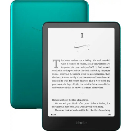 Изображение Электронная книга Amazon Kindle Paperwhite Signature Edition 32GB 2024 цвета Металлик Джейд.