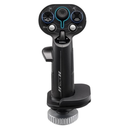 Изображение Ручка управления Thrustmaster Sol-R 3 AVA Add-On Grip черная USB для компьютера.