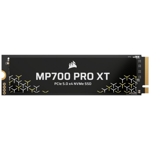 Picture of Corsair MP700 PRO XT 4TB PCIe 5.0 NVMe M.2 SSD Drive.