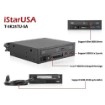 תמונה של כלוב החלפה חמה iStarUSA T-5K25TU-SA ל-Slim ODD וכונן 2.5" SATA 6Gb/s עם USB 3.1 Gen 1 בצבע שחור