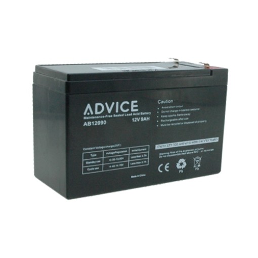 Изображение Аккумулятор резервного питания Advice AB12090 12V 9Ah для ИБП.