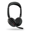תמונה של אוזניות קשת אלחוטיות Jabra Evolve2 65 Flex UC עם מעמד טעינה