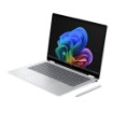 תמונה של מחשב נייד עם מסך מגע HP OmniBook X Flip Next Gen AI 14-FM0006NJ / D16BCEA - צבע Glacier Silver - עט HP כלול באריזה