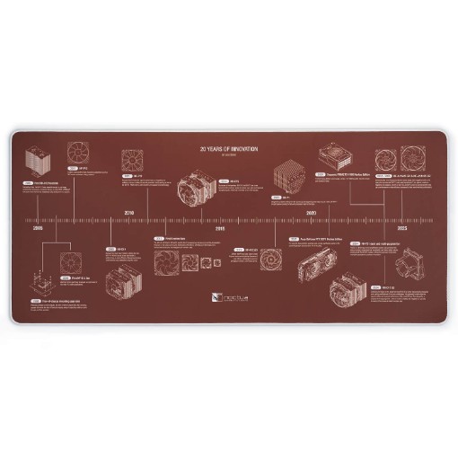 תמונה של משטח לעכבר Noctua NP-DM3 20-Year Anniversary בגודל 90x40 ס"מ