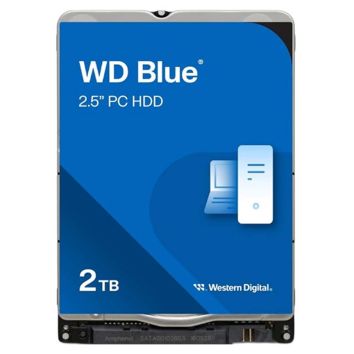 Изображение Жесткий диск Western Digital Blue 2TB 2.5" SATA3.