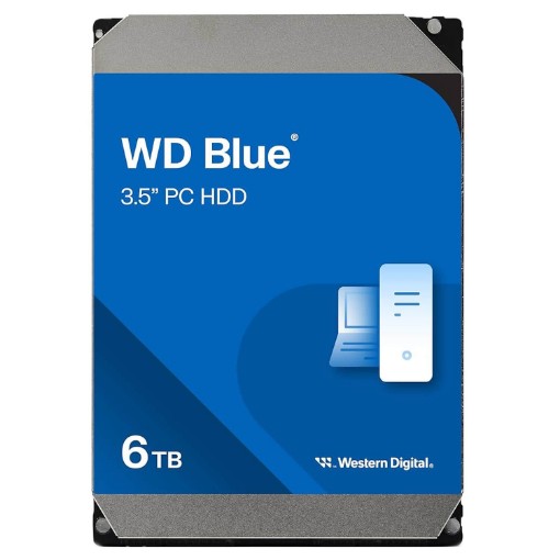 תמונה של כונן קשיח Western Digital Blue 6TB 256MB SATA3