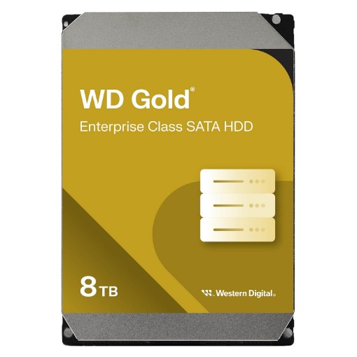 תמונה של כונן קשיח Western Digital Gold 8TB 256MB 7200 SATA3 Enterprise