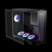 Picture of GAMDIAS ATLAS M4 computer case in black color.