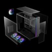 Picture of GAMDIAS ATLAS M4 computer case in black color.