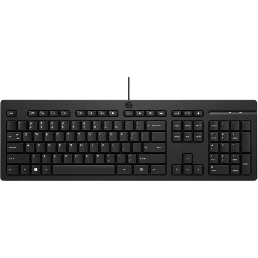 Изображение Проводная клавиатура HP 125 G2 USB (AY2Y7AA).