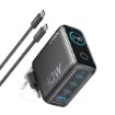 Изображение Сетевое зарядное устройство Anker Zolo Charger 140W с 4 выходами для зарядки.