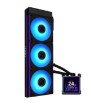 Изображение Жидкостное охлаждение для процессора Lian-Li HydroShift II LCD-S 360CL черного цвета.