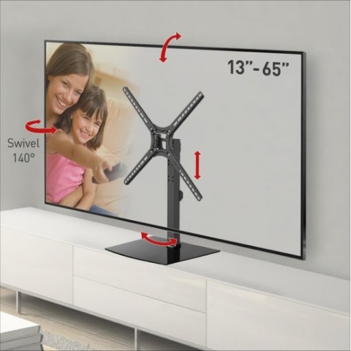 תמונה של זרוע שולחנית למסכים במידות "65-''13 מבית Barkan
