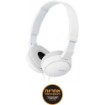 תמונה של אוזניות קשת Sony MDR-ZX110/W On-Ear בצבע לבן
