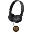 Изображение Накладные наушники Sony MDR-ZX110/B черного цвета.