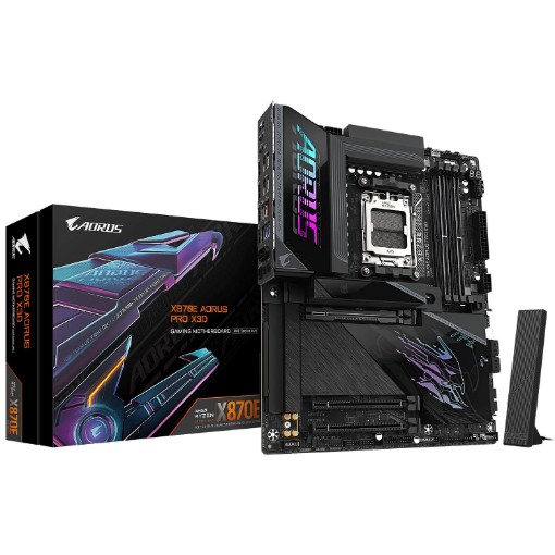 Изображение Материнская плата Gigabyte X870E AORUS PRO X3D.