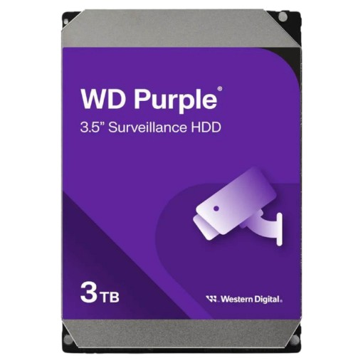 תמונה של כונן Western Digital Purple 3TB 256MB 5400 SATA3