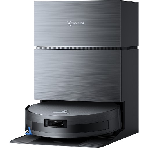 Изображение Робот-пылесос ECOVACS DEEBOT X11 PRO OMNI в цвете металлический серый.