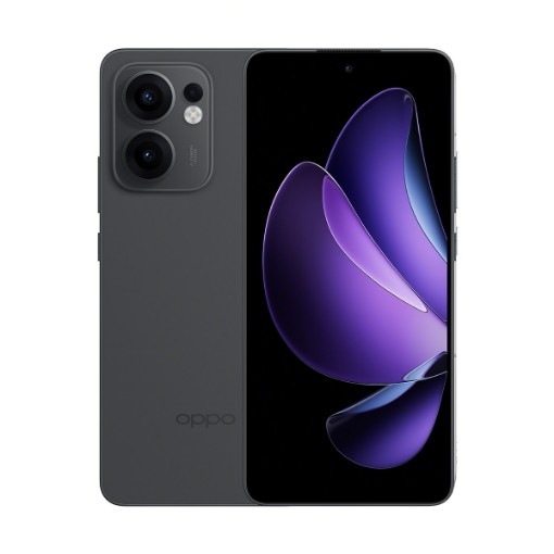 Изображение Мобильный телефон Oppo Reno 13F серого цвета.