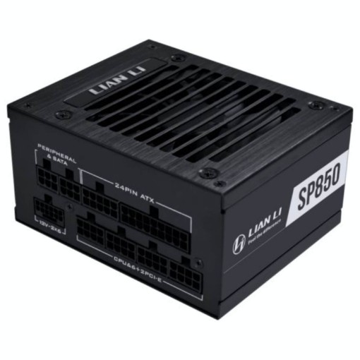 Изображение Блок питания Lian-Li SP850 V2 850W 80+ Gold SFX черного цвета.