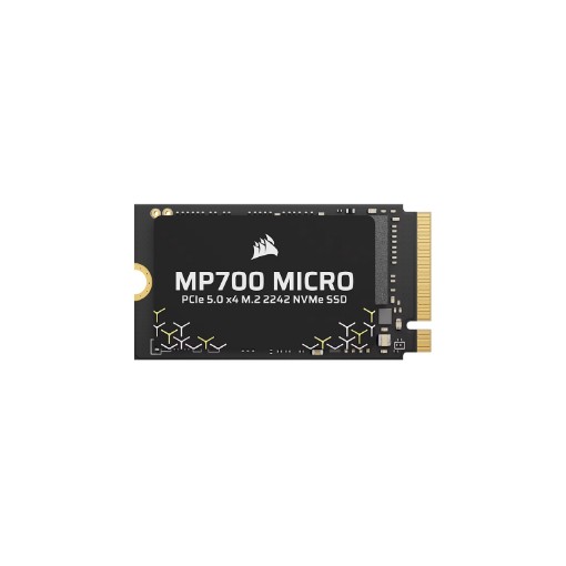 Picture of Corsair MP700 MICRO 2TB PCIe 5.0 NVMe M.2 2242 SSD Drive.