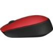 Изображение Беспроводная мышь Logitech M171 - красный / черный.