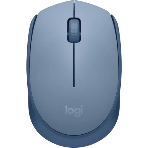 Picture of Logitech M171 Wireless Mouse - Blue / Gray.