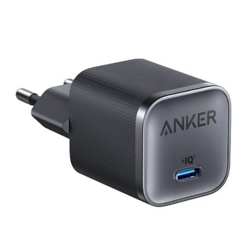 תמונה של מטען קיר Anker Nano Charger 45W בצבע שחור