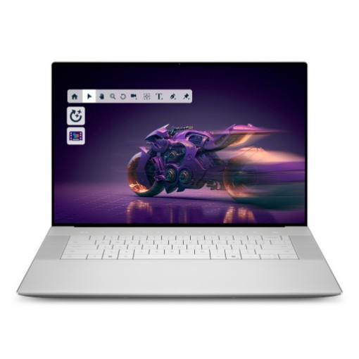 תמונה של מחשב נייד Dell 16 Premium DA16250 XP-RD33-16412 בצבע כסף
