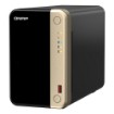 Изображение NAS компьютер QNAP TS-264 2-отсека 8 ГБ ОЗУ, цвет черный и золотой.