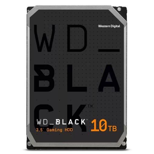 Изображение Жесткий диск HDD Western Digital BLACK 10 ТБ 512 МБ 7200 SATA3.