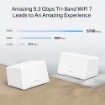 Изображение Система Mesh TP-Link HALO H47BE трехдиапазонный Wi-Fi 7 белого цвета.