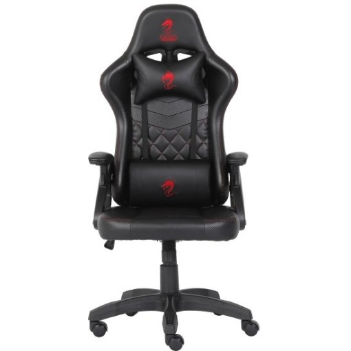 Изображение Игровое кресло из искусственной кожи модели ACEP-BR серии ACE Pro от Dragon.