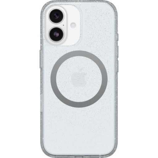 תמונה של כיסוי ל-Apple iPhone 17 תומך MagSafe מבית OtterBox בצבע שקוף נצנצים