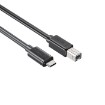 Изображение Кабель UNITEK USB-C на USB-B для передачи данных и зарядки – длина 3 метра.