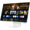 Изображение Умный компьютерный монитор Samsung S32FM801UM UHD LED VA 32 дюйма белого цвета.