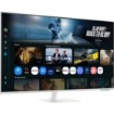 תמונה של מסך מחשב חכם Samsung S43FM701UU UHD VA 43 בצבע לבן