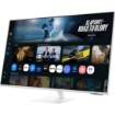 תמונה של מסך מחשב חכם Samsung S43FM701UU UHD VA 43 בצבע לבן