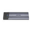 תמונה של UNITEK מארז SSD SolidForce USB-C ל-NVMe/SATA M.2 S1204B בצבע שחור
