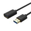 תמונה של כבל USB 3.0 מאריך 1.5 מטר UNITEK בצבע שחור