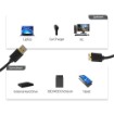 Изображение Кабель зарядки UNITEK USB 3.0 на Micro-B длиной 1,5 м черного цвета.