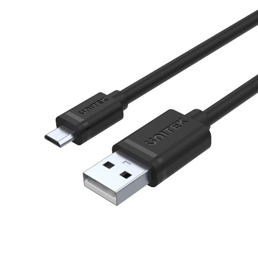 Picture of USB 2.0 Charging Cable to Micro USB, 1.5 meters long, UNITEK.