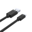 Picture of USB 2.0 Charging Cable to Micro USB, 1.5 meters long, UNITEK.